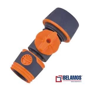 Коннектор (быстросъём) с краном 3/4 Belamos (5003E)