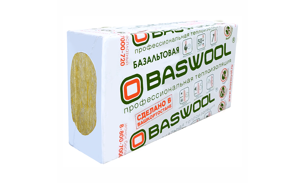 Каменная вата BASWOOL