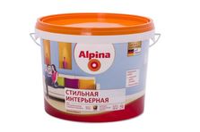 Краска ВД инт.9,4л. стильная База3 Alpina прозрачн.мат.