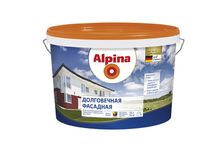 Краска ВД фас.10л. долговечная База1 Alpina бел.мат.