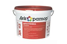Шпатлевка для внутренних работ финишная Декоратор ДК 42 (15кг)