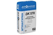 Декоратор ДК 570 штукатурка гипс белая ручн.(не тр шп)(2-60мм) (30кг/40шт) Декоратор ДК 570 штукатурка гипс белая ручн.(не тр шп)(2-60мм) (30кг/40шт)
