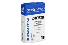 Декоратор ДК 530 штукатурка гипсовая белая машинного нанесения, 10-30 мм (30кг/40шт) Декоратор ДК 530 штукатурка гипсовая белая машинного нанесения, 10-30 мм (30кг/40шт)