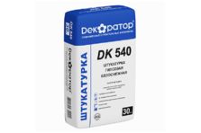 Декоратор ДК 540 штукатурка гипсовая белая машинного нанесения (30кг/40шт) Декоратор ДК 540 штукатурка гипсовая белая машинного нанесения (30кг/40шт)
