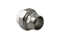 Муфта (полипропилен) комб. разъем. (американка) с наруж. резьб. 32х3/4" (60/15) Муфта (полипропилен) комб. разъем. (американка) с наруж. резьб. 32х3/4" (60/15)