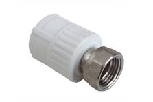 Муфта (полипропилен) с накидной гайкой 25х3/4" (100/20)