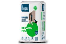 Bergauf Keramik Pro 25кг усиленный клей для керамической и кафельной плитки, теплого пола(56)