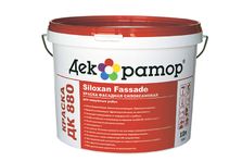 Краска фасадная силоксановая "Декоратор" ДК880 (10л/16кг)