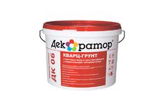 Грунтовка Декоратор ДК-06 кварц-грунт с минеральным наполнителем7,5кг.