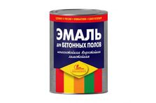 Эмаль для бетонных полов серая 0,8л.