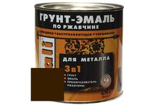 DALI грунт-эмаль по ржавчине гладкая коричневый 0,75 л. RAL 8017